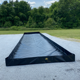 10' x 50' Angle Bracket Frac Tank Berm